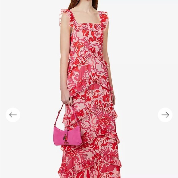 Pretty Lavish Floral Dress Size 4 EUC - Picture 2 of 10